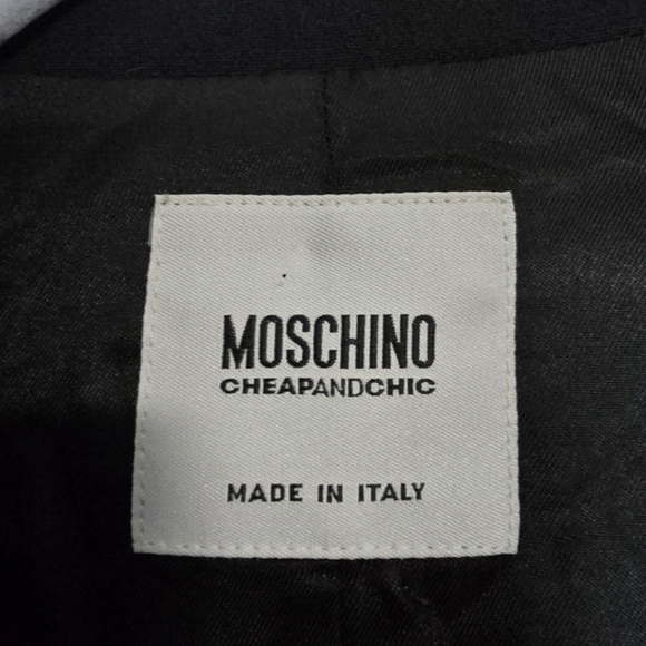 Moschino Black Blazer Tailored Suit Jacket - Picture 11 of 15